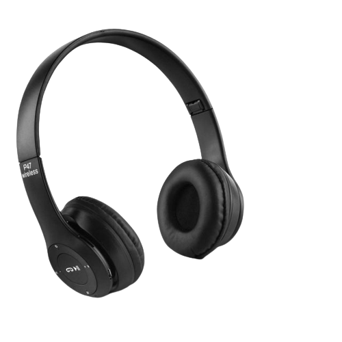 Casque Audio Stereo Bluetooth sans fil modèle P47 pliable - Letshop.dz